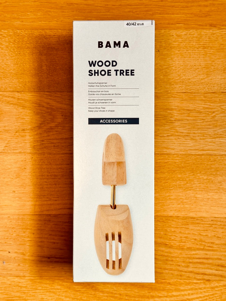 Bama Wood Shoe Tree - Hochwertige Schuhspanner aus Holz – neu & originalverpackt – von BAMA